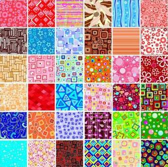 Modern Geometric Patterns For Kids Wallpaper