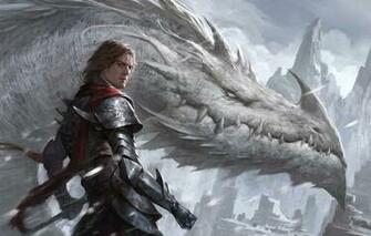 Wallpaper Dragon Fantasy Art Rider Knight Oliver Liu