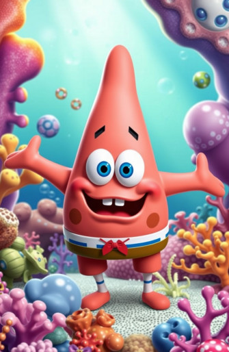 Surprised Patrick Wallpaper