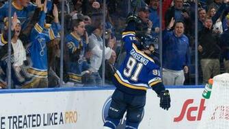Tarasenko Moves Into Blues Top In Goals