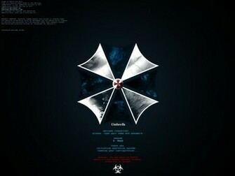 Corp Blue Umbrella Video Games Resident Evil HD Desktop Wallpaper