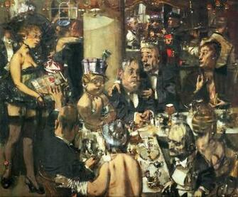 Election Night Jack Levine Paintings Wallpaper Image