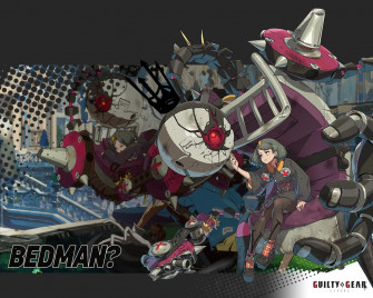 Guilty Gear Strive Bedman Wallpaper Cat With Monocle