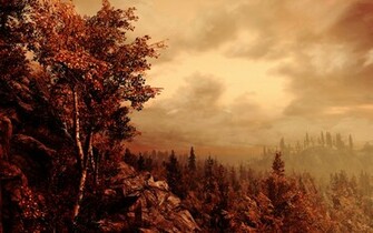 Skyrim Scenery By Spaceskeleton