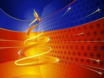 Blackberry Storm Holidays Christmas Abstract Tree Art