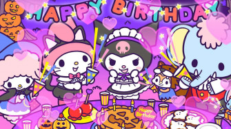 Kuromi BirtHDay Wallpaper