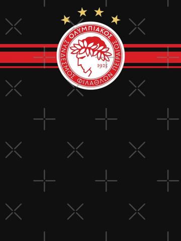 Stripes Of My Heart Olympiacos Greece Lightweight Hoodie By