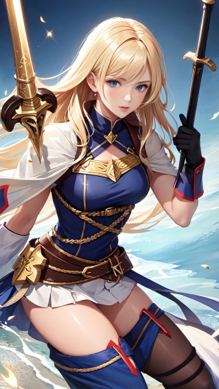 Phone Wallpaper Anime Girl By Byanel