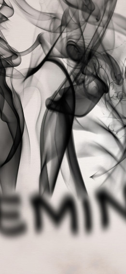 Eminem Logo Smoke 4k iPhone Xs X HD