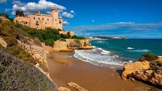 Tamarit Castle Spain HD Wallpaper