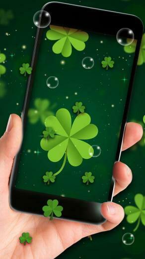 Four Leaf Clover Live Wallpaper For Android Apk