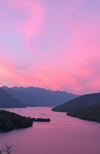 Pink Sky Wallpaper