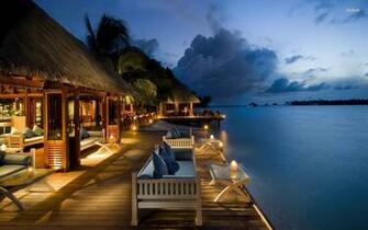 Island Beach Hous HD Wallpaper Background Image