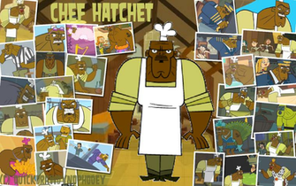 Total Drama Pix Wallpaper Chef Hatchet By