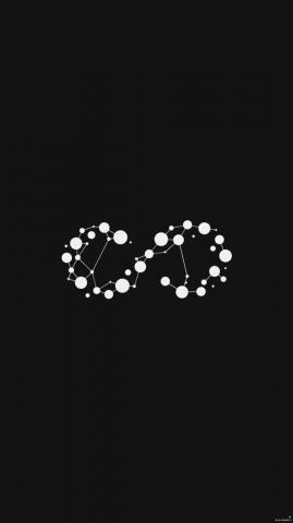 Black Infinity Wallpaper On