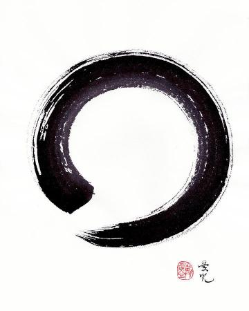 Enso Embracing Imperfection Painting By Oiyee At Oystudio Pixels