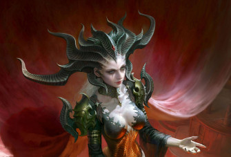 Diablo Lilith Red Cape Wallpaper