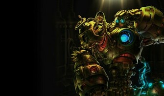 League Of Legends Wallpaper Blitzcrank The Great Steam Golem