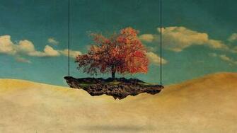 Dirt Swing Growing A Tree Wallpaper