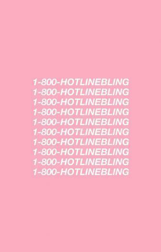 Hotline Bling iPhone Cases Skins