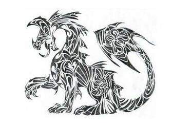 Dragon Tattoo Wallpaper