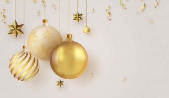 Gold Christmas Wallpaper