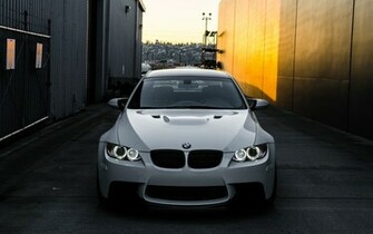 White Bmw M3 E92 Front HD Wallpaper