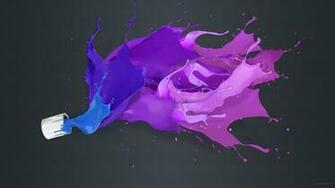 Paint Color Splash Background Wallpaper