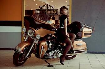 Pin Up Harley Davidson Iii By Agnes Z Garbledville