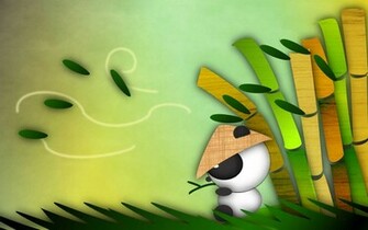 Cute Panda Cartoon HD Wallpaper Frenzia