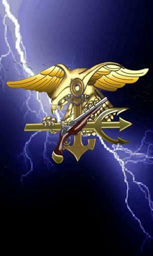 Navy Logo Wallpaper Seals