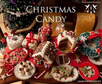 Hummingbird Miniatures Christmas Candy And Gingerbread Houses