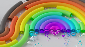 Rainbow Aesthetic Wallpaper