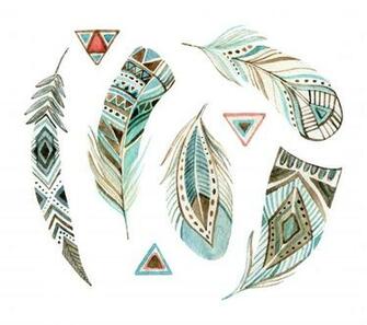 Feathers Watercolor Wallpaper At Wallpaperbro