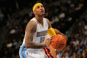 Carmelo Anthony Nuggets Braids Heat