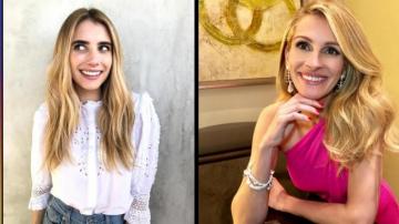 Emma Roberts Jokes About Looking Like Aunt Julia