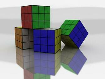Background 3d Graphics Rubik Cube Wallpaper