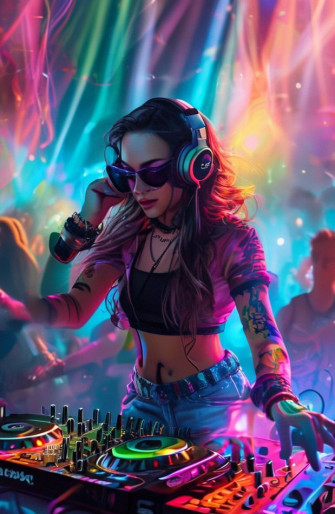 Girl Dj Wallpaper HD