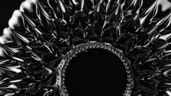 Ferrofluid Black Liquid Surface Abstract Background Stock Video