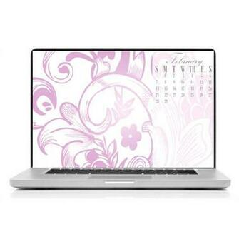February Desktop And iPhone Wallpaper Bumblebree