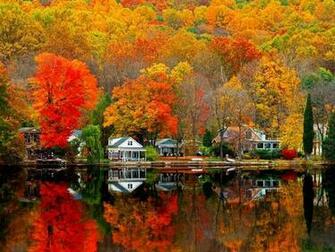 Quintessential New England Autumn Norman Rockwell Style