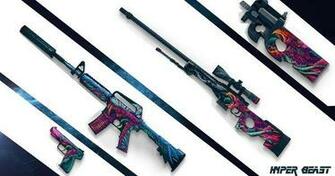 Cs Go Hyper Beast Awp Wallpaper I Made A Themed