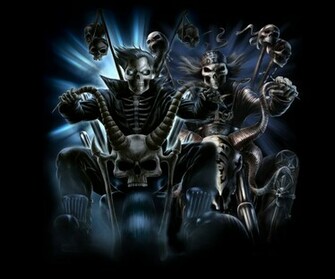 Wallpaper Gothic Skulls Death Fantasy Erotic And Animals Walls