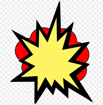 Yellow Comic Book Pow Png Image With Transparent Background Toppng