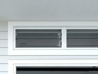 Louvre Windows Double Glazed Series Melbourne Sydney Adelaide
