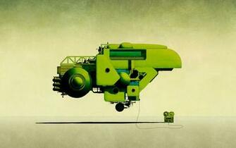 Green Robotics Wallpaper