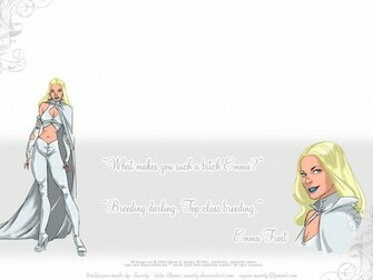 Emma Frost Wallpaper