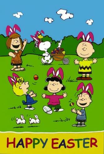 Easter Bunnies Everywhere Yummy Food Charlie Brown