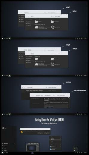 Hastpy Theme For Windows Rtm By Cu88
