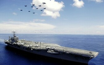 Aircraft Carrier Wallpaper Background